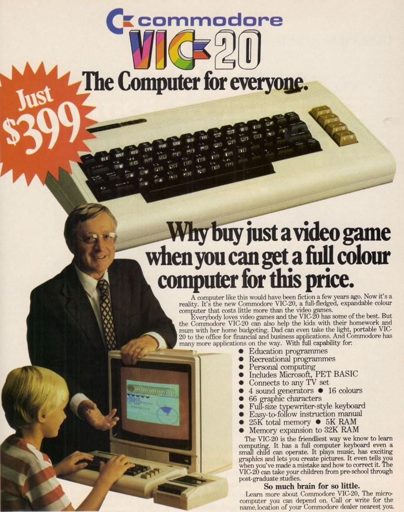 VIC-20: Eighties commercial